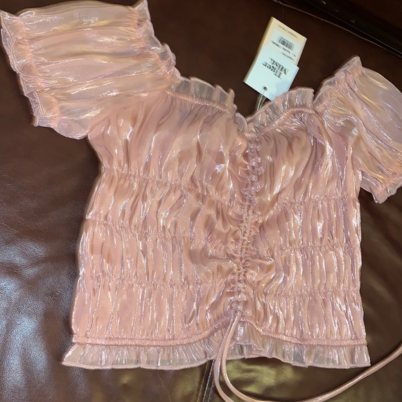 🆕 Tiger Mist Fleur Top in Blush Pink - Picture 3 of 10